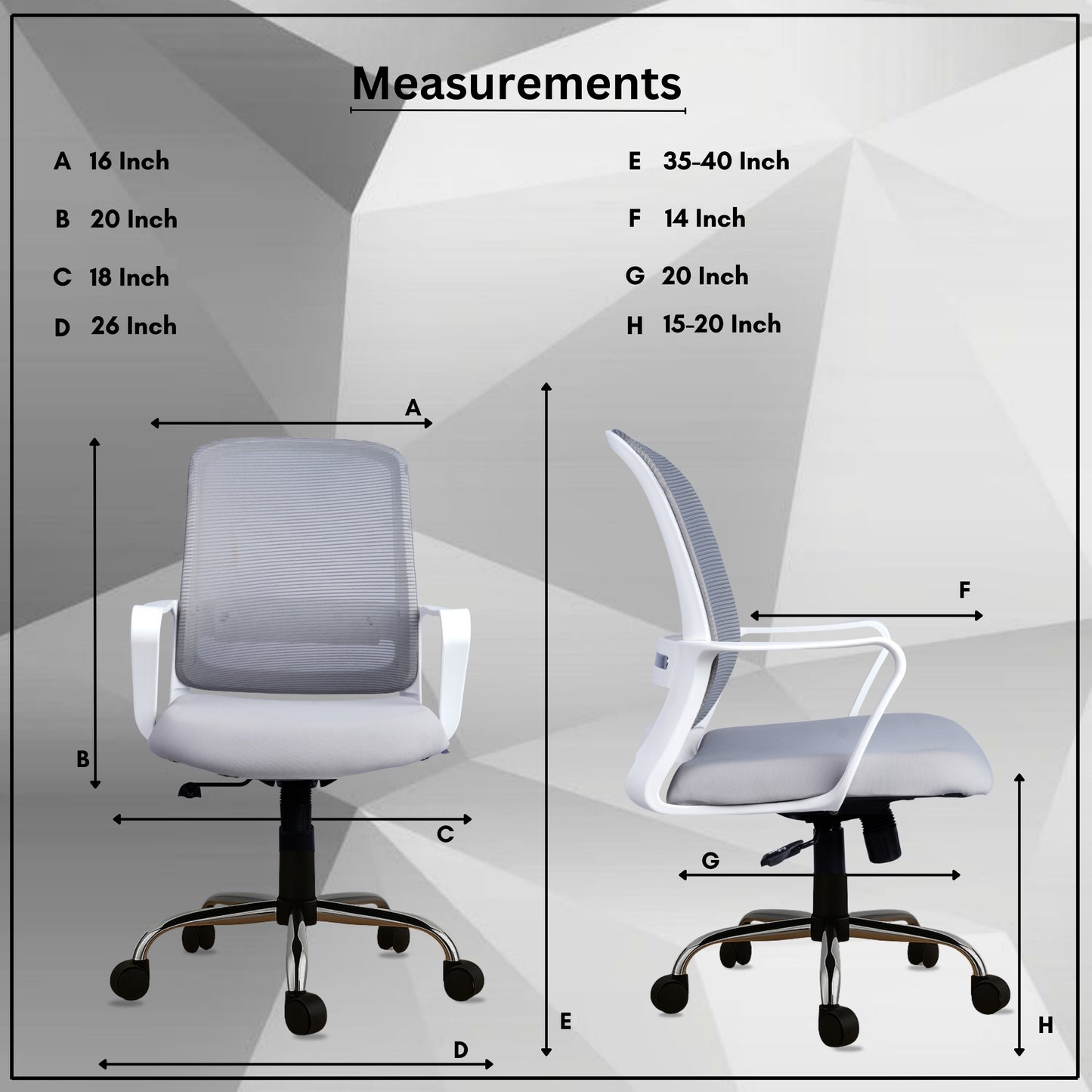 Blaze Chair (White)