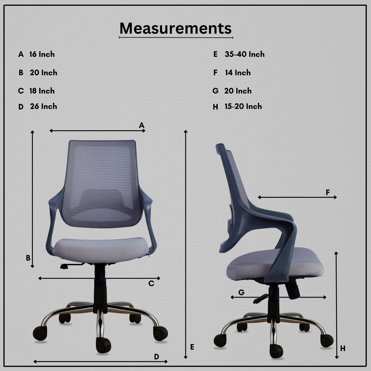 Mono Chair (Grey)