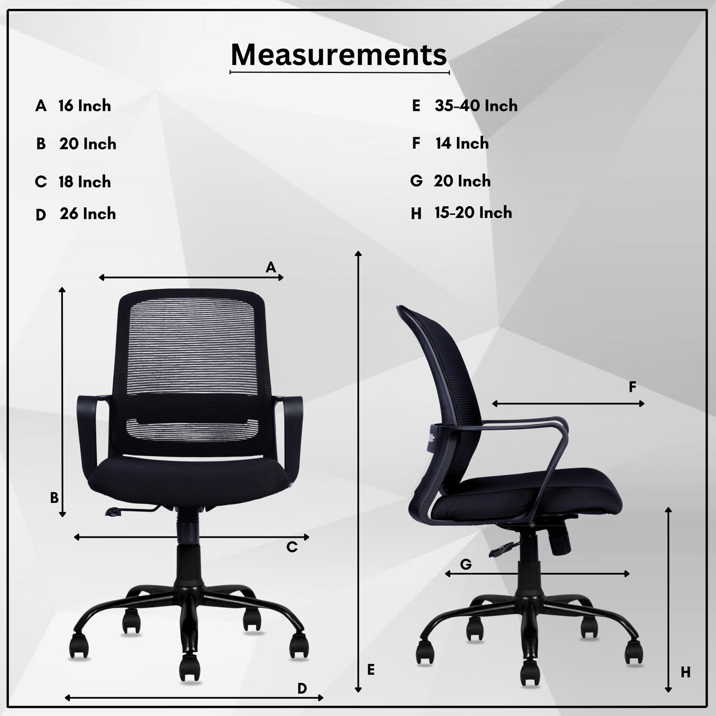 Blaze Chair (Black)