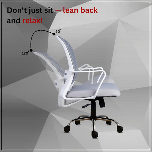 Blaze Mesh Mid-Back Ergonomic Office Chair