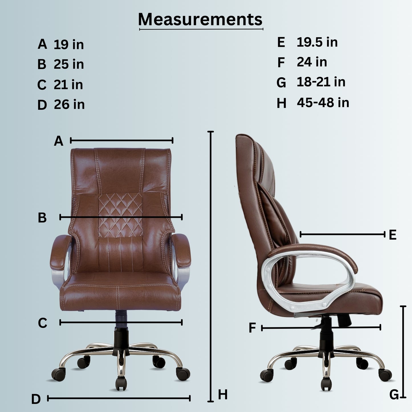 Rose Executive Chair (Brown)