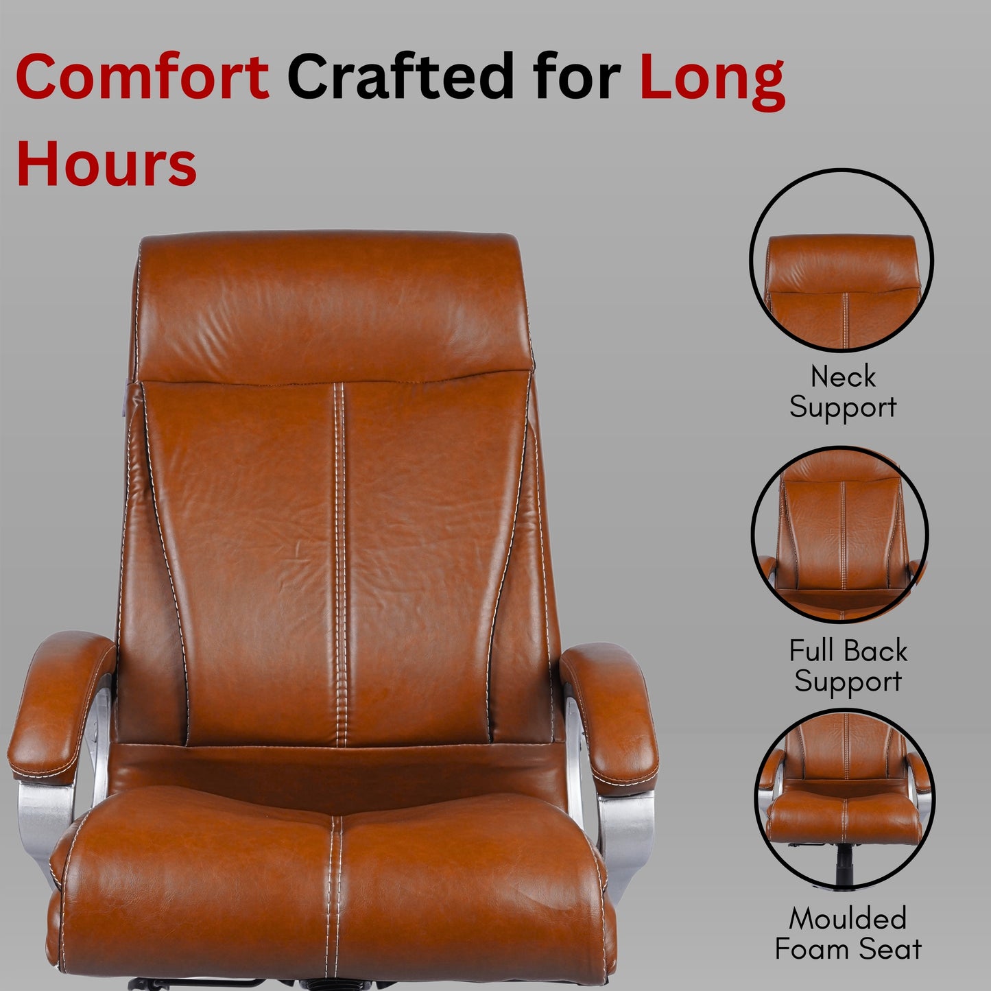 Regal Executive Chair (Tan Brown)