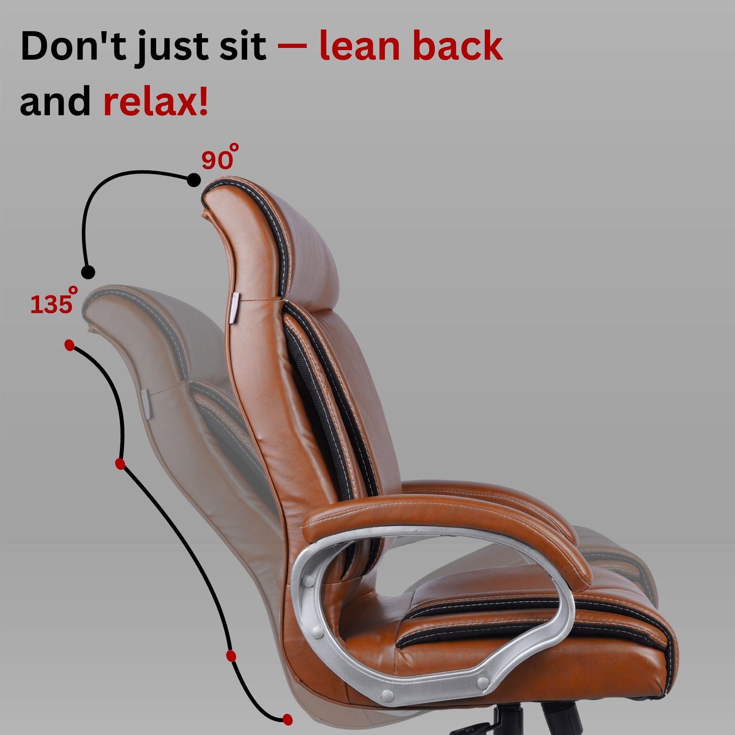 Regal Executive Chair (Tan Brown)