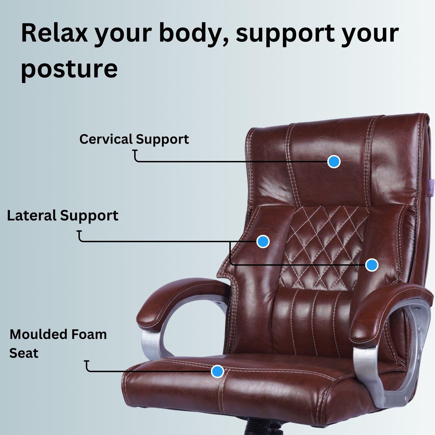 Rose Executive Chair (Brown)