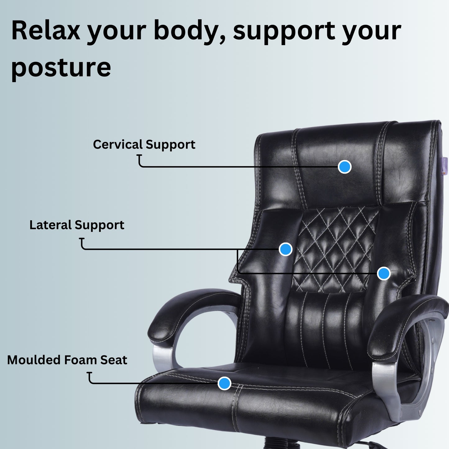 Rose Executive chair (Black)