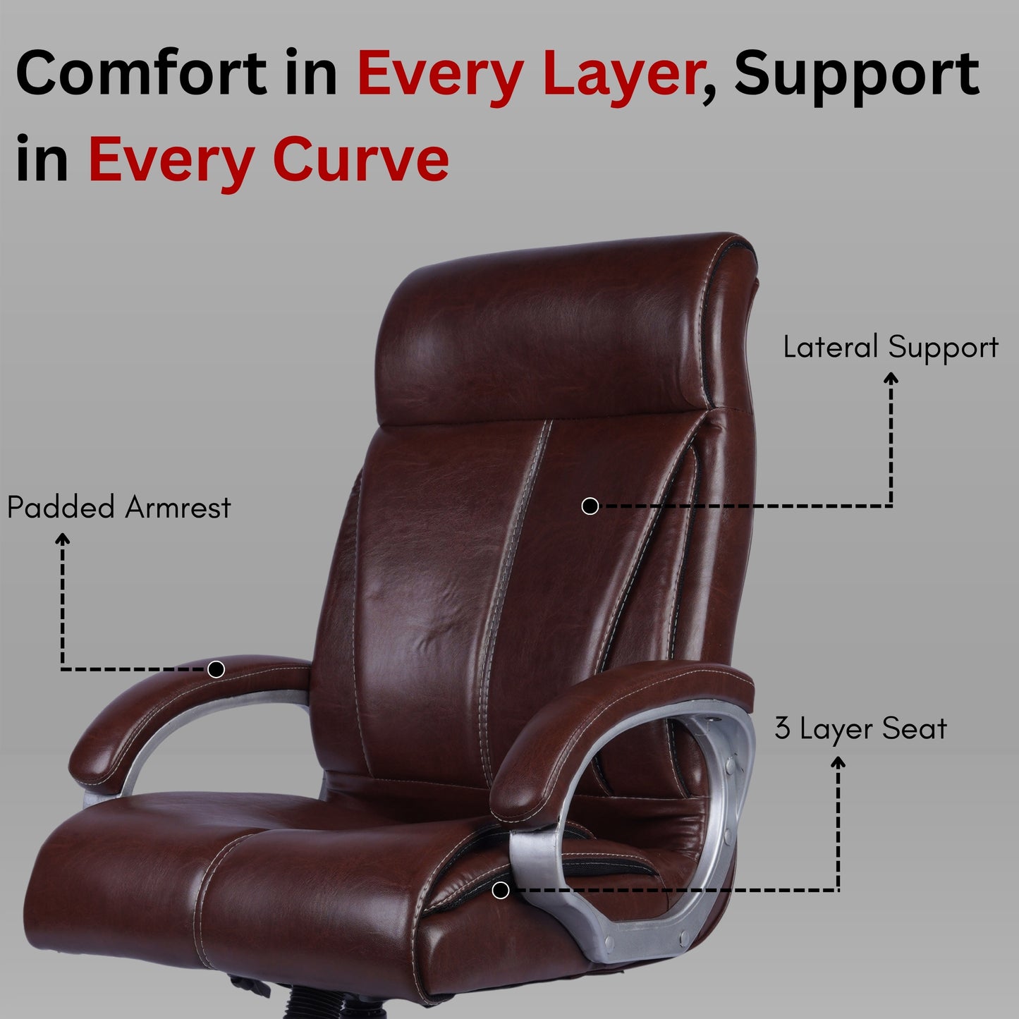 Regal Executive Chair (Brown)