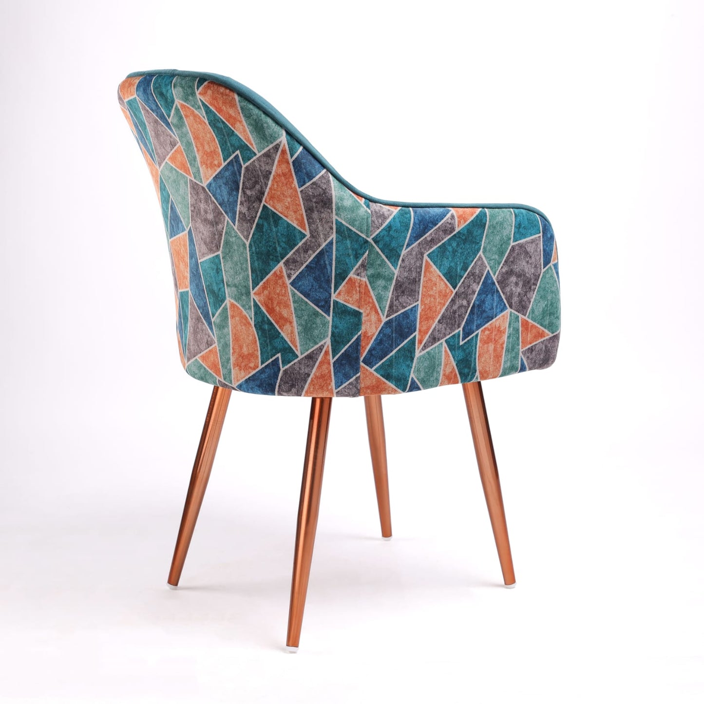 Velza Velvet Chair for Living Room & Bedroom